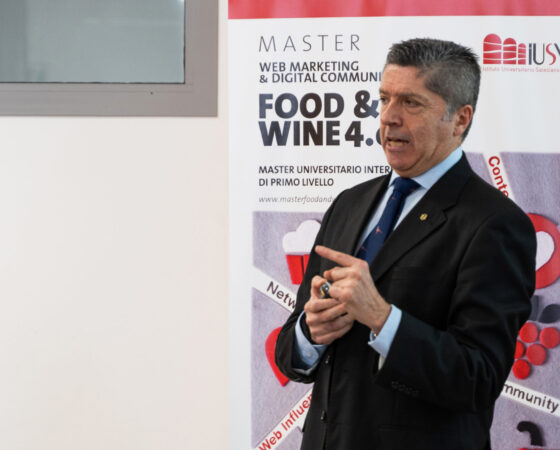 MORENO FAINA, DIRETTORE DELL’UNIVERSITÀ DEL CAFFÈ ILLY, È OSPITE AL MASTER FOOD & WINE 4.0